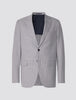 Essential Blazer Slim Duo Check Blue