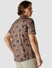 Bowling Short Sleeve Shirt Subtle Flowers