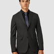 Essential Blazer Regular Asphalt Pinstripe