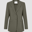 Essential Blazer Dark Olive