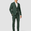 Essential Blazer Slim Pine Green