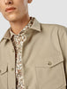 Essential Overshirt Moonstone Melange