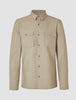 Essential Overshirt Moonstone Melange