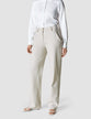 Essential Pants Straight Off White