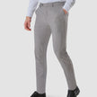 Essential Suit Checked Pants Regular Sterling Grey