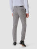 Essential Suit Checked Pants Slim Sterling Grey