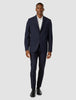 Essential Suit Pants Slim Navy Pinstripe