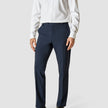 Essential Suit Pants Slim Navy Melange