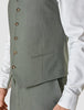 Essential Vest Green Melange