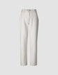 Essential Pants Straight Off White