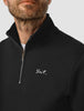 Everyday Half Zip Black