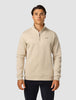 Everyday Half Zip Wooden Beige