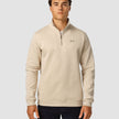 Everyday Half Zip Wooden Beige