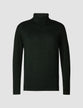 Fine Knit Turtleneck Forest Green Molinaire