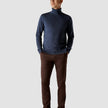 Fine Knit Turtleneck Navy