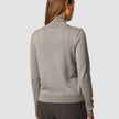 Fine Knit Turtleneck Dark Sand