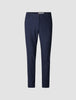 Limited Check Pants Slim Midnight Blue