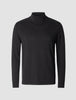 Fine Knit Turtleneck Black