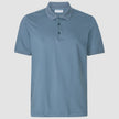 Piquet Polo Shirt Blue Mirage