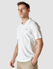 Piquet Flag Polo Shirt White