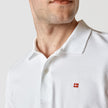 Piquet Flag Polo Shirt White