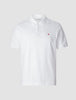 Piquet Flag Polo Shirt White