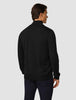 Premium Merino Half Zip Black