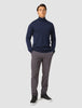 Premium Merino Turtleneck Navy