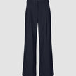 Serene Pants Wide Black Night Pinstripe