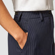 Essential Maxi Skirt Navy Pinstripe