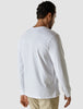 Supima Long-Sleeved Flag T-Shirt White