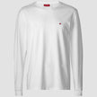 Supima Long-Sleeved Flag T-Shirt White