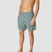 Swim Shorts Garden Green Stripe