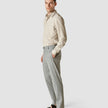 Tech Linen Elastic Pants Charcoal