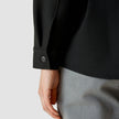 Belted Overshirt Black