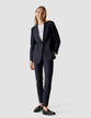 Essential Suit Tapered Navy Pinstripe