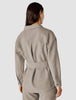 Belted Overshirt Cloud Beige