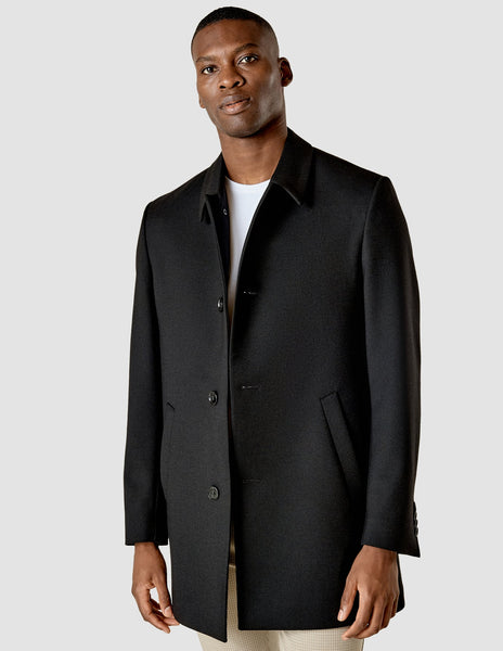 Calvin klein men's shirt collar wool best sale jacket