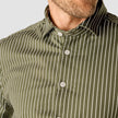 Classic Shirt Bavarian Green Stripes Regular