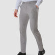 Essential Suit Checked Pants Slim Sterling Grey