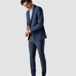 Essential Suit Pants Slim Marine Blue