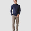 Fine Knit Turtleneck Navy