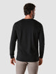 Supima Autograph Long-Sleeved T-Shirt Black